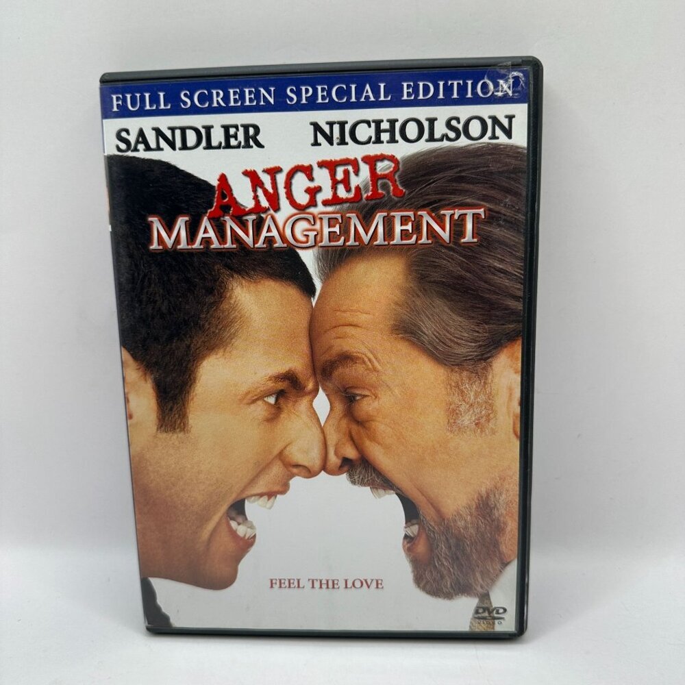 Anger Management DVD Movie Rated PG-13 Columbia Tristar Full Screen